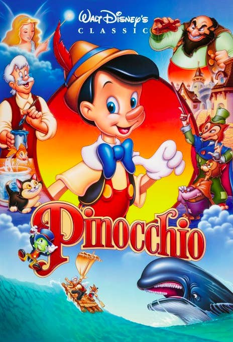 The 1940 film about the puppet who wanted to become a real boy has a 7.5 rating and over 102,300 votes.