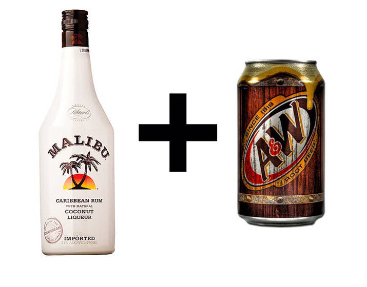 I got bored one night in college and it ended up tasting like an alcoholic cream soda. Been sinking it ever since!—ramonc6