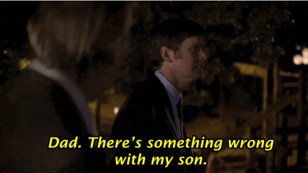 "He's confiding in his dad about a potentially very serious situation about his son. As a parent, I just LOST it right there." —Katy Reeve, Facebook