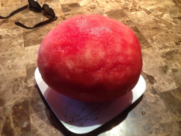 This rind-less watermelon: