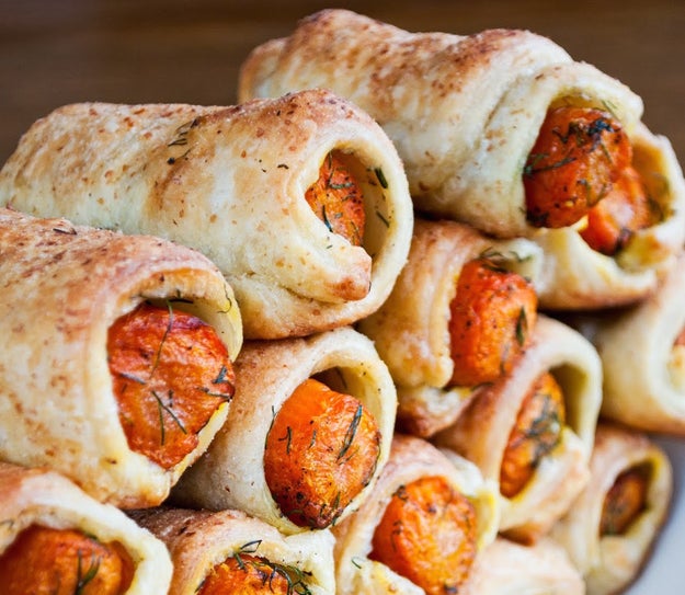 Carrots in a Blanket