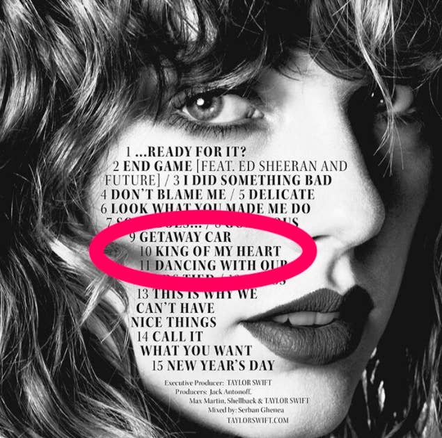 Here Are All The Possible Hidden Meanings In Taylor Swift S Album Tracklist