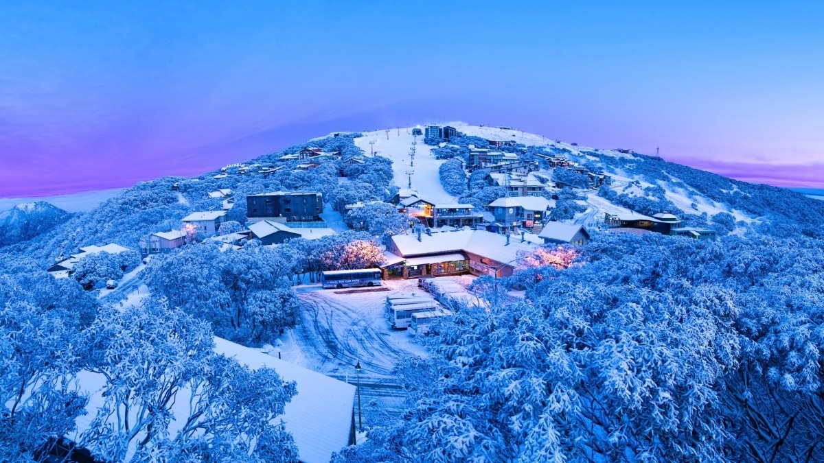 Although unbelievable, you can try skiing in Australia. Head to Mt. Buller found about three hours north of Melbourne. The slopes might not be what you expect but they are great for snowboarding, skiing or even mountain biking.