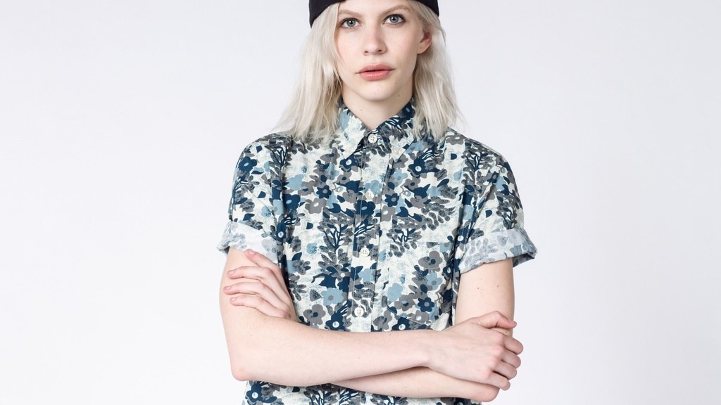 Kleding Gender-neutrale kleding volwassenen Tops & T-shirts Oxfords Unisex Button-Down Shirt 