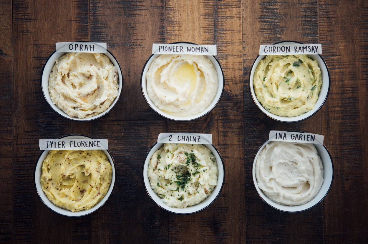 I Made 6 Famous Mashed Potato Recipes And Found The Very Best OneTasty LogoBuzzFeed LogoClockPlayPinterestFacebookEmailInstagramLinkSMSTwitterYouTubeWhatsAppXSearchClockRight ArrowArrow DownCaret downCaret upCaret leftCaret rightHamburger MenuPop OutThumbs upThumbs up buySpeechAudio onReplayPlusMinusWalmart Grocery PickupSad smiley faceNo resultsSwapMoreYour grocery bagSuccessShop Tasty MerchYour Cart (empty)Your CartFacebookPinterestEmailPrintSmsTwitterWhatsappCommentTips HighlightsRed XGreen CheckTap to play GIFTap to play GIFTasty Logo footer