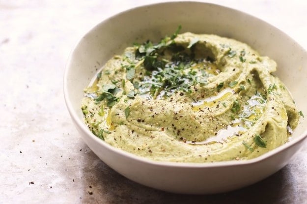 Caramelized + Roasted Eggplant Hummus
