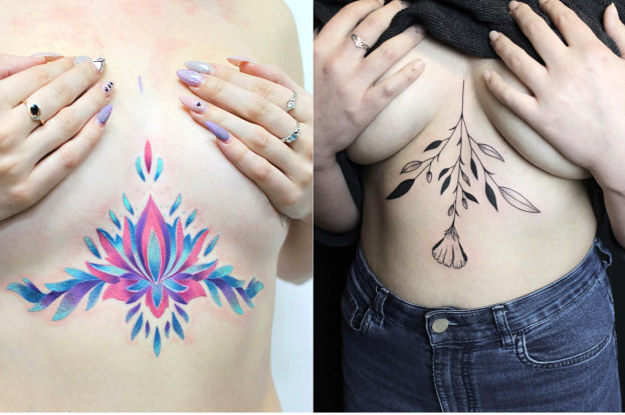 15 Underboob Tattoo Ideas for Your Next Session  Lets Eat Cake