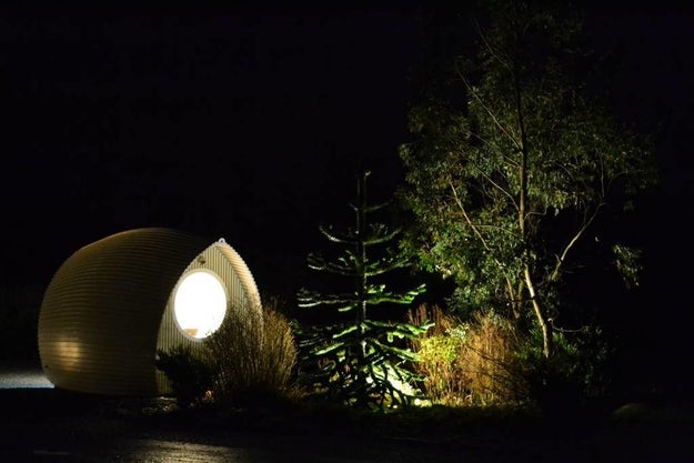 A hidden glamping pod beside Loch Tay.