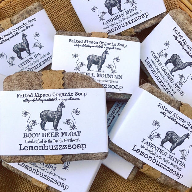 For the person who loves bath products, this unique spin on handmade soap will surely be appreciated.
