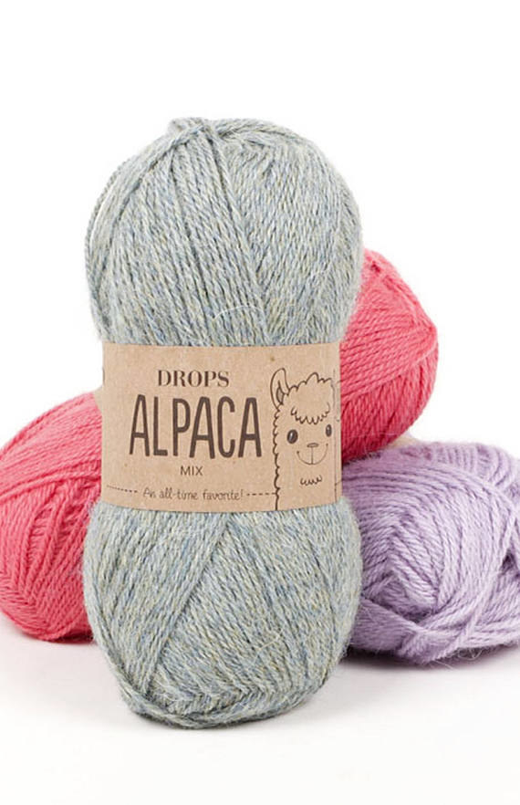 This alpaca wool yarn that's begging to be knitted into something cozy.