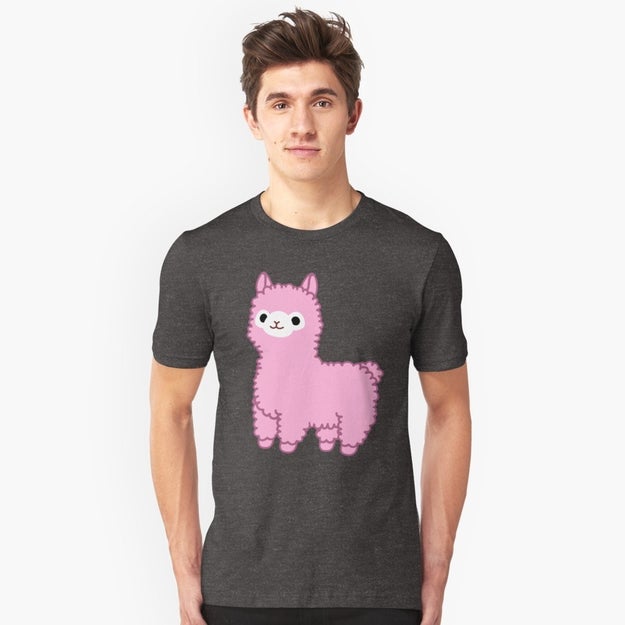 Add this graphic tee to your wardrobe because there's no such thing as too many alpacas in your life.