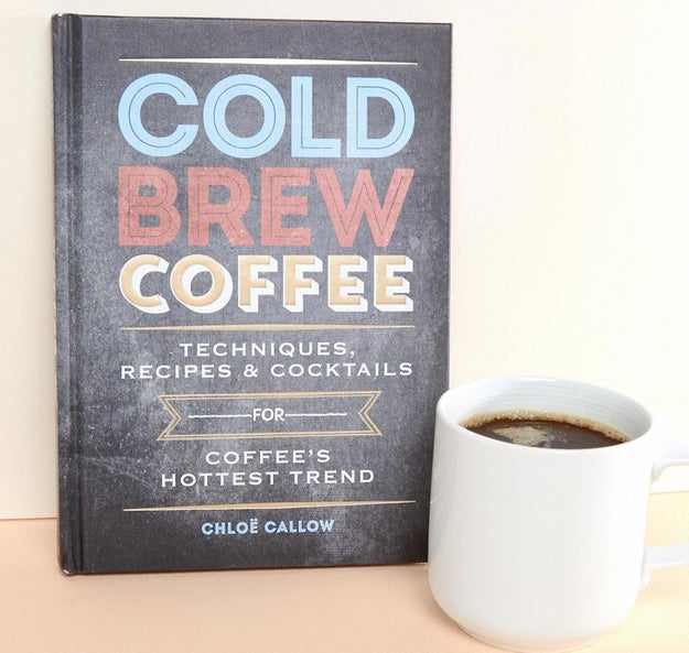 A book filled with cold brew techniques, recipes, and even cocktails that might become their newest prized possession.