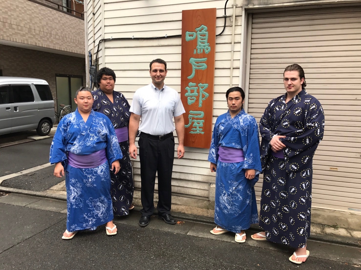 4人の弟子たちと