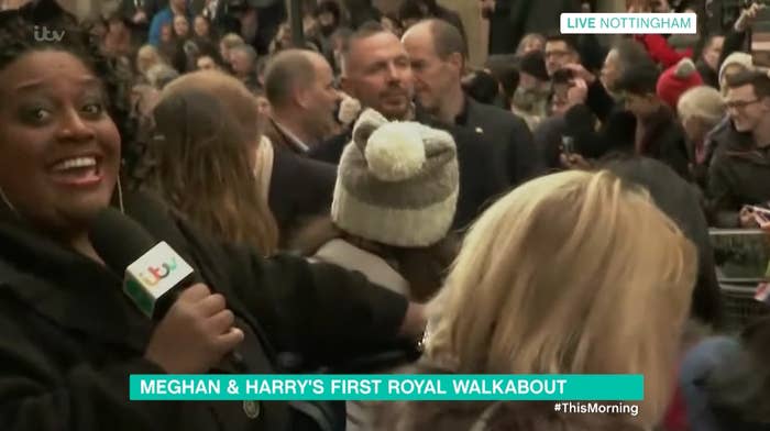 A British Tv Presenter Really Really Started Shouting Trying To