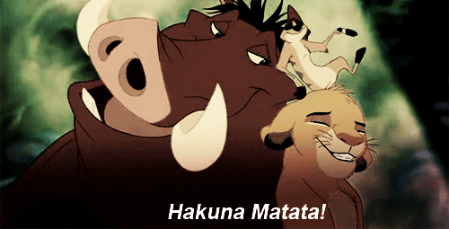 This is more or less the Lion King's wisdom transcribed for grown-ups. How cool?