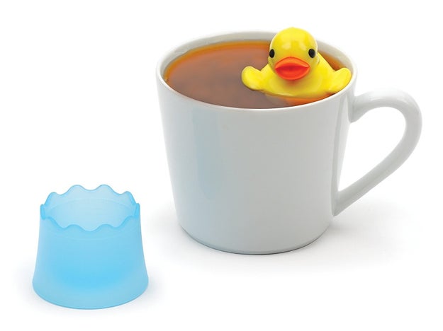A ducky tea infuser to help feed a tea-lover's habit.