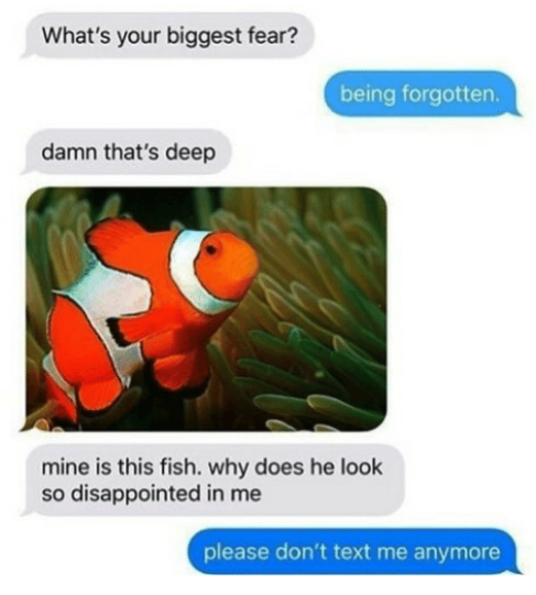 Disappointment: