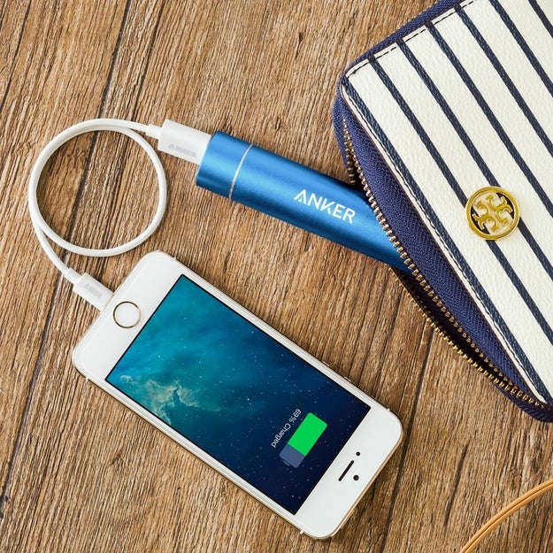 A portable charging bank so they'll never be running on empty.