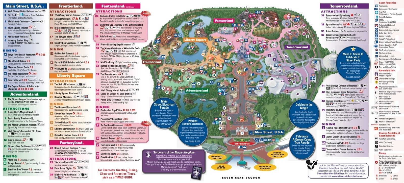 walt disney world magic kingdom map magic kingdom vs disneyland size