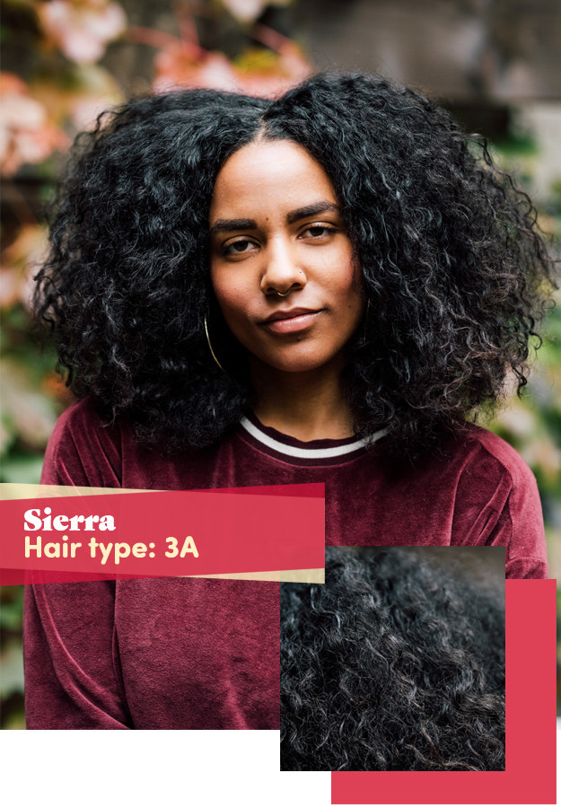 First up was Sierra. She was mostly concerned with avoiding split ends and double-strand knots, preserving her natural curl pattern in humid climates, and retaining length.