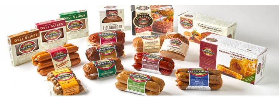 Field Roast, original makers of vegan grain meats and cheeses, has new vegan product lines, including Chao Creamery (Mac n' Chao, Chili Mac n' Chao, Chao Butter, Chao Mayo), Seasonal Sausages (Bratwurst, Lil Smokies, Hawaiian Sausage), and Frozen Snacks (Fruffalo Wings, Sunflower Katsu Cutlet, Mini Corn Dogs). All new products are healthier and more sustainable options than their meat or dairy counterpart. Made with natural and fresh, flavorful ingredients, all products are high in protein, low in carbohydrates, contain zero trans-fats and cholesterol and contain locally sourced ingredients.