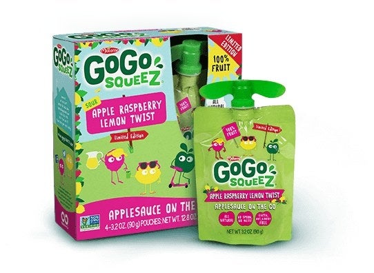 At GoGo squeeZ, quality is at the heart of everything they do. They source all of the fruits and veggieZ from evolved farms that use only the best practices to grow and harvest. Try the Limited Batch of Apple Raspberry Lemon Twist, which features sweet, delicious fruit with a punch of lemon. All natural and always full of goodness, this tasty applesauce combination is a healthy snack with a sour twist that kids won’t be able to resist.