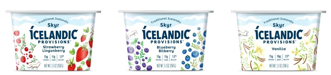Skyr is an Icelandic dairy product, and it’s been a provision of Icelanders for nearly 1,000 years. Icelandic Provisions was developed in partnership with Iceland’s oldest farmer-owned dairy. It’s the only Skyr available in the US that’s made from the authentic Icelandic recipe using original Icelandic Skyr cultures. That’s what makes it thick, creamy and delicious.