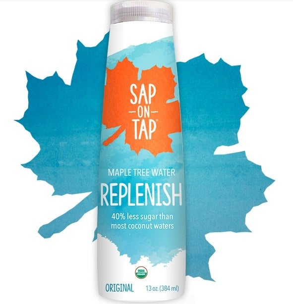 With 40% less sugar than coconut water, Sap on Tap is naturally nutritious with no added sugar or maple syrup. Sustainably sourced and bottled in the Catskill Mountain region of New York, Sap on Tap produces three varieties of maple tree water (Replenish, Recover and Natural Energy) that feature simple, clean ingredient lists, and are vegan and gluten-free.
