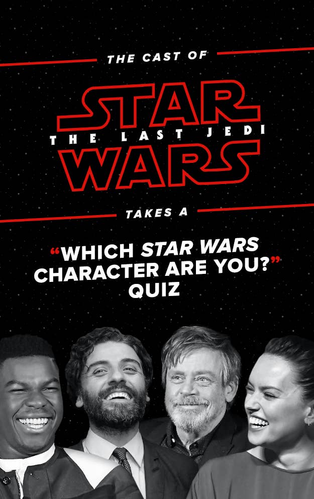 Which Star Wars Character From The New Trilogy Are You