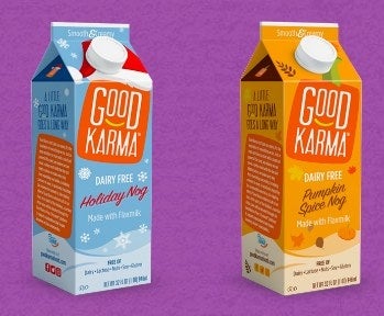 Pour on the festive goodness all season long with the new Pumpkin Spice Nog and Holiday Nog. They're creamy, delicious and full of holiday cheer. Fill each cup with Omega-3 healthy fats and a delightful spice that tops every wishlist.