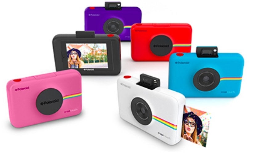 Polaroid Snap Touch instant digital camera allows you to snap, print, and share all of your favorite photos instantly with app-driven creative and new Bluetooth connectivity. It features 3.5 inch LCD touchscreen, 3 color modes, 1080p full HD video recording capability, and many more!