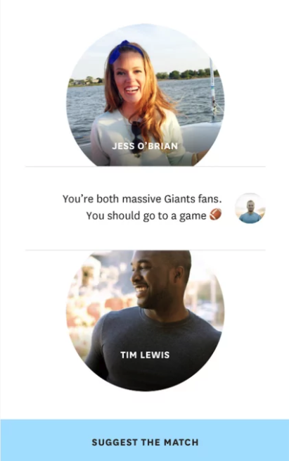 Hinge created a matchmaking app, and it means that anyone can download it and see which of their Facebook friends are using Hinge.