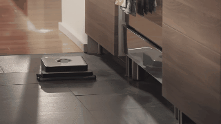 It’s recommended you use mild solutions or just tap water with the mop. The mop tracks its path around your home using the included NorthStar Navigation Cube, which works like an indoor GPS to clean your floors. It features two mop modes — dry sweeping or damp mopping. And the mop’s Turbo-Charge Cradle recharges the Braava in just two hours. The mop comes with two reusable microfiber cleaning cloths – one dry sweeping cloth and one damp mopping cloth.Promising Review: “I absolutely love this product! I use it to clean up after 2-year-olds and two dogs. It does a thorough job. I had the older model for almost 10 years before it died. I truly love this product!” —Lisa J Get it from Amazon for $299+.Watch a full review of the iRobot Braava robot mop by Kim Hearts Organizing on YouTube here.