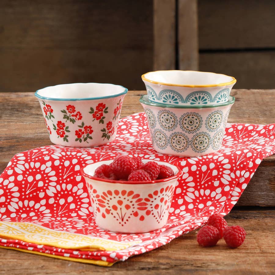 Hand Painted Ceramic Strawberry Figural Measuring Cups - World Market
