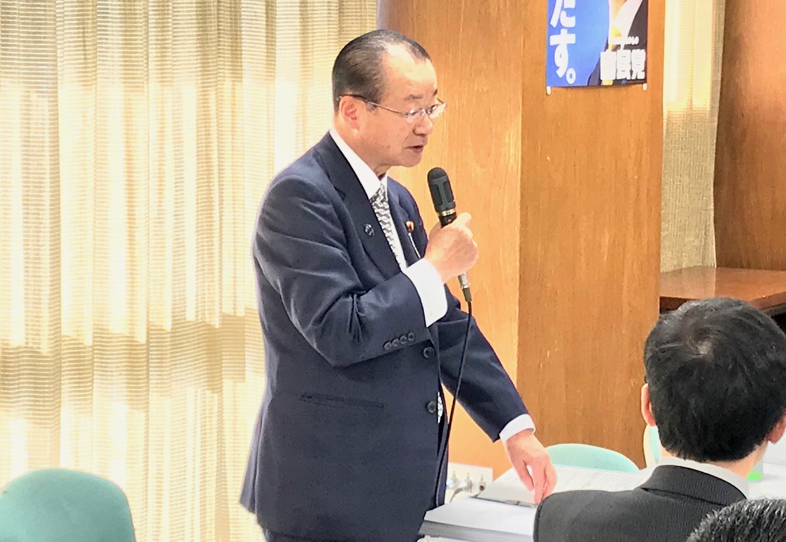 ナイトタイムエコノミー議連会長の河村建夫衆院議員