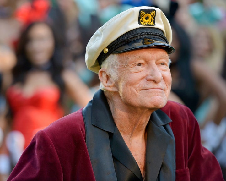 Hugh Hefner, founder and editor-in-chief of Playboy (April 9, 1926–Sept. 27, 2017)