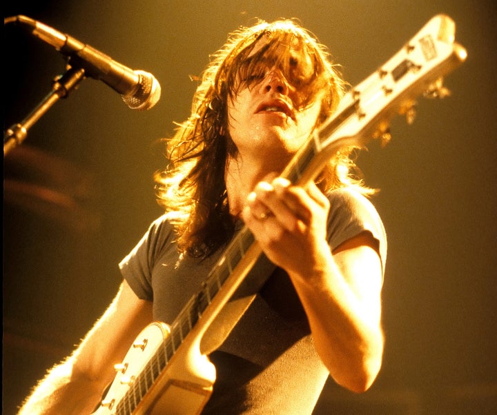 Malcolm Young, guitarist and cofounder of AC/DC (Jan. 6, 1953–Nov. 18, 2017)