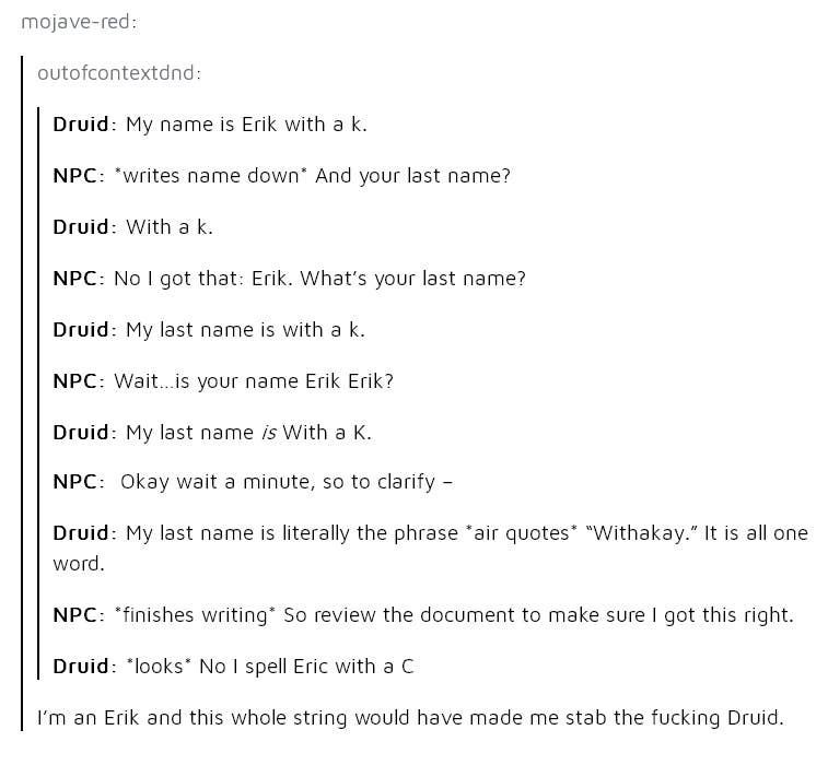 At Least One Of These Posts Will Make You Laugh Even If You Don T Play D Amp D