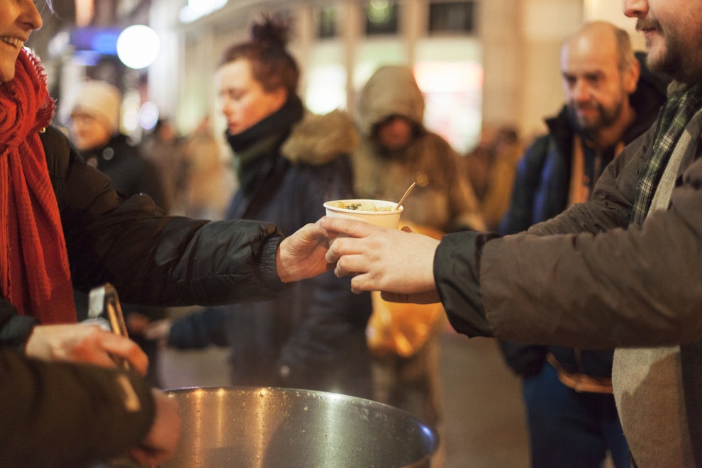 The Man Feeding Hundreds Of Homeless People At Euston On Christmas Day