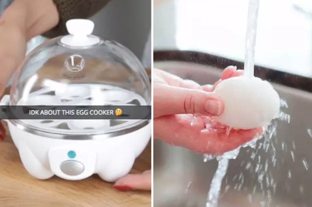 This Miracle Hard-Boiled Egg Peeler Is the Gadget We Never Knew We Needed