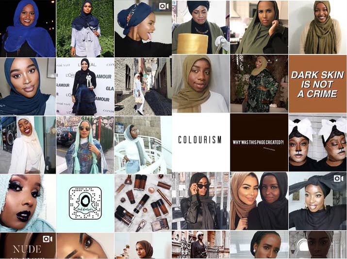 "Not to forget that there's a sick underlying form of discrimination and exclusion present in many Muslim communities and culture towards darker skinned people," she said."History proves that life is undeniably unfair and severe at times for a woman but even more so when you are 'dark-skinned' Muslim woman."