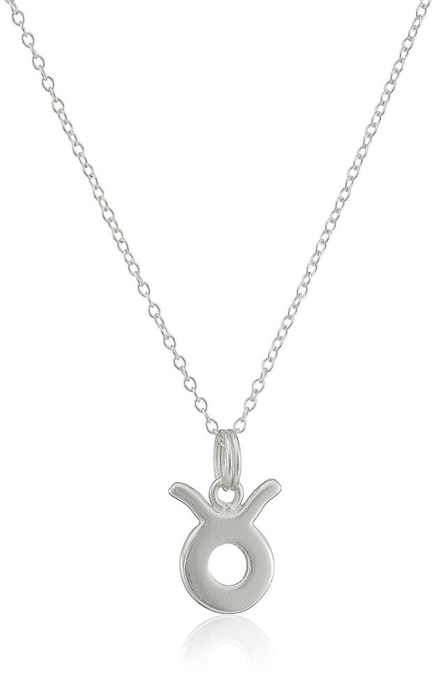 A dainty silver zodiac necklace for the astrology fanatic in your life, aka they're always telling you unwarranted predictions about your love life.