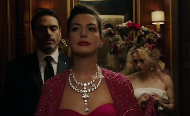 Anne Hathaway plays basically herself but not.