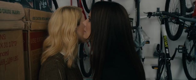 I thought they were about to kiss here but they didn