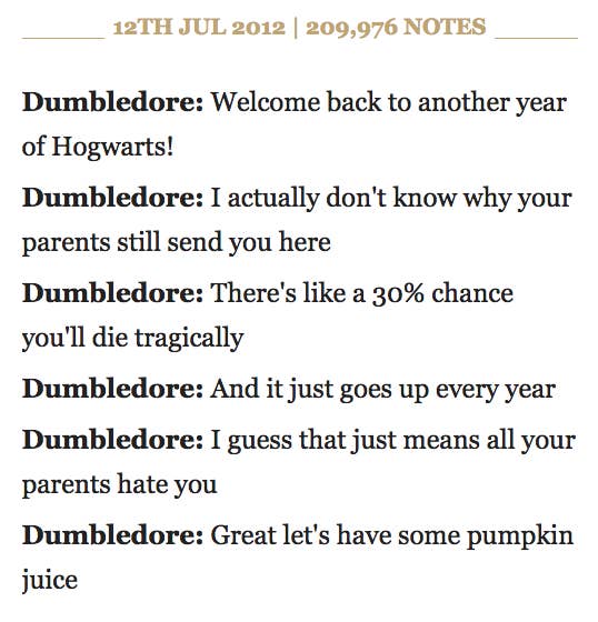 Most Of These Hilarious Harry Potter Posts Were New To Me, So They're  Probably New To You