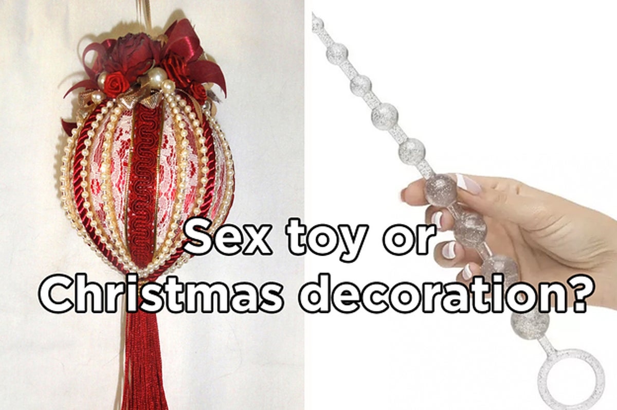 How Well Can You Distinguish Sex Toys From Christmas Decorations?