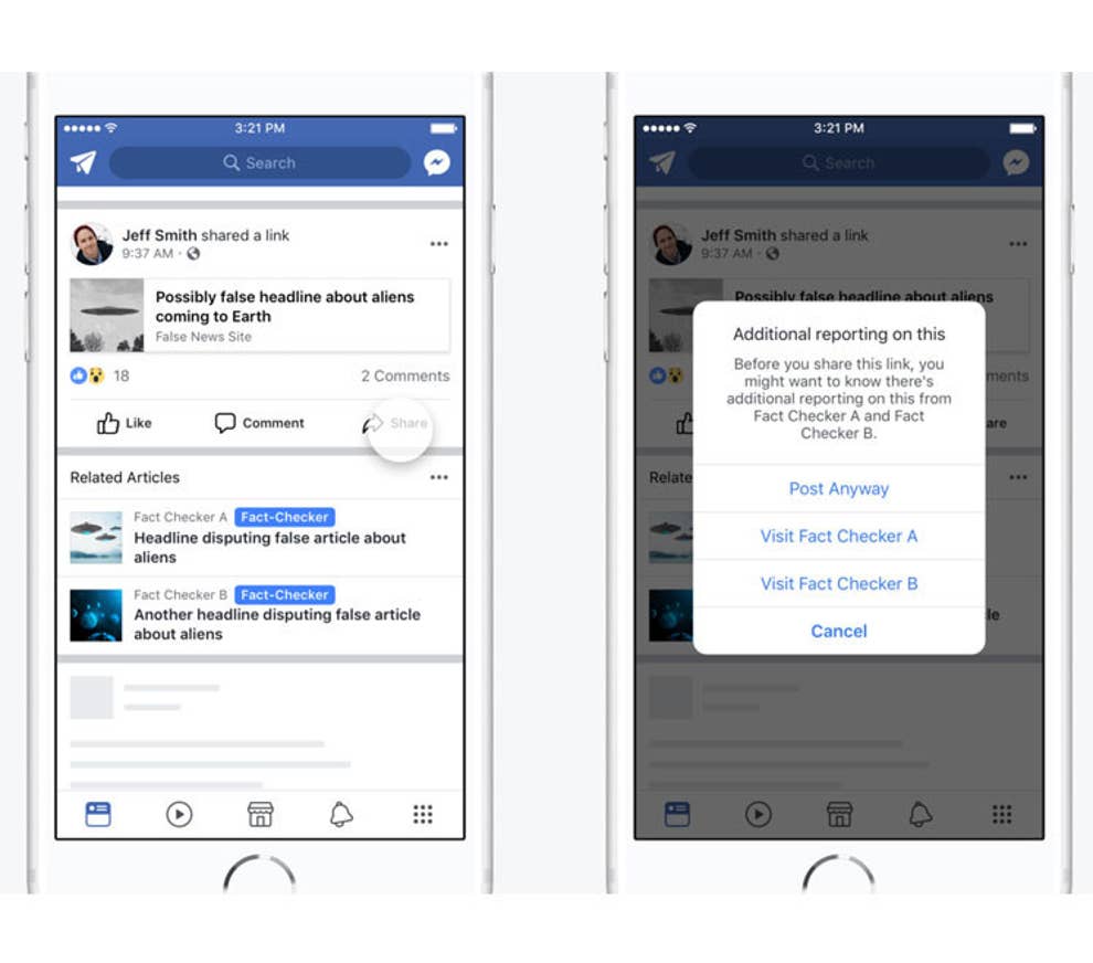Facebook Is Getting Rid Of Its Fact Checking Label And Replacing It With This