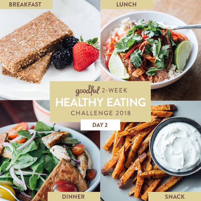 Day 2 Of The Goodful 2-Week Healthy Eating Challenge 2018