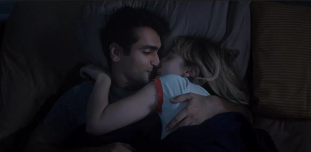 Or Kumail and Emily's in The Big Sick.