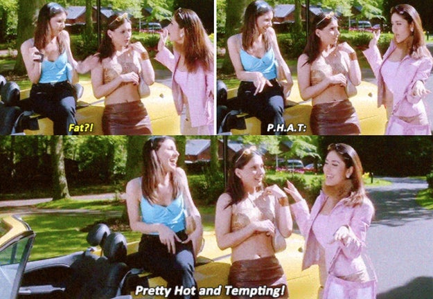 Does she have a way of turning things into a compliment about herself?